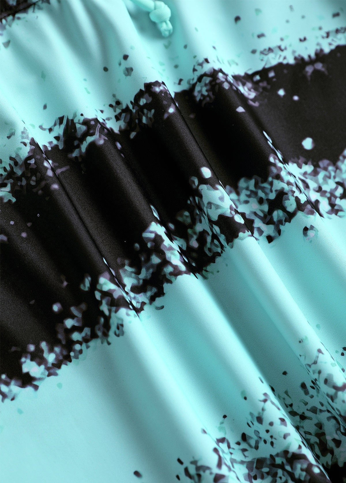 Tankíni Estampado Com Amarração Frontal E Bermuda Fitness