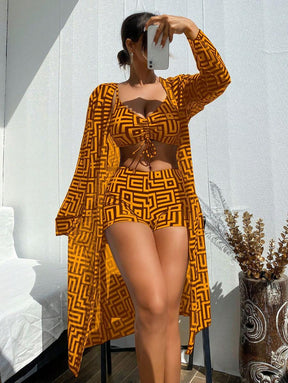 Conjunto Praia Maze 3 Peças