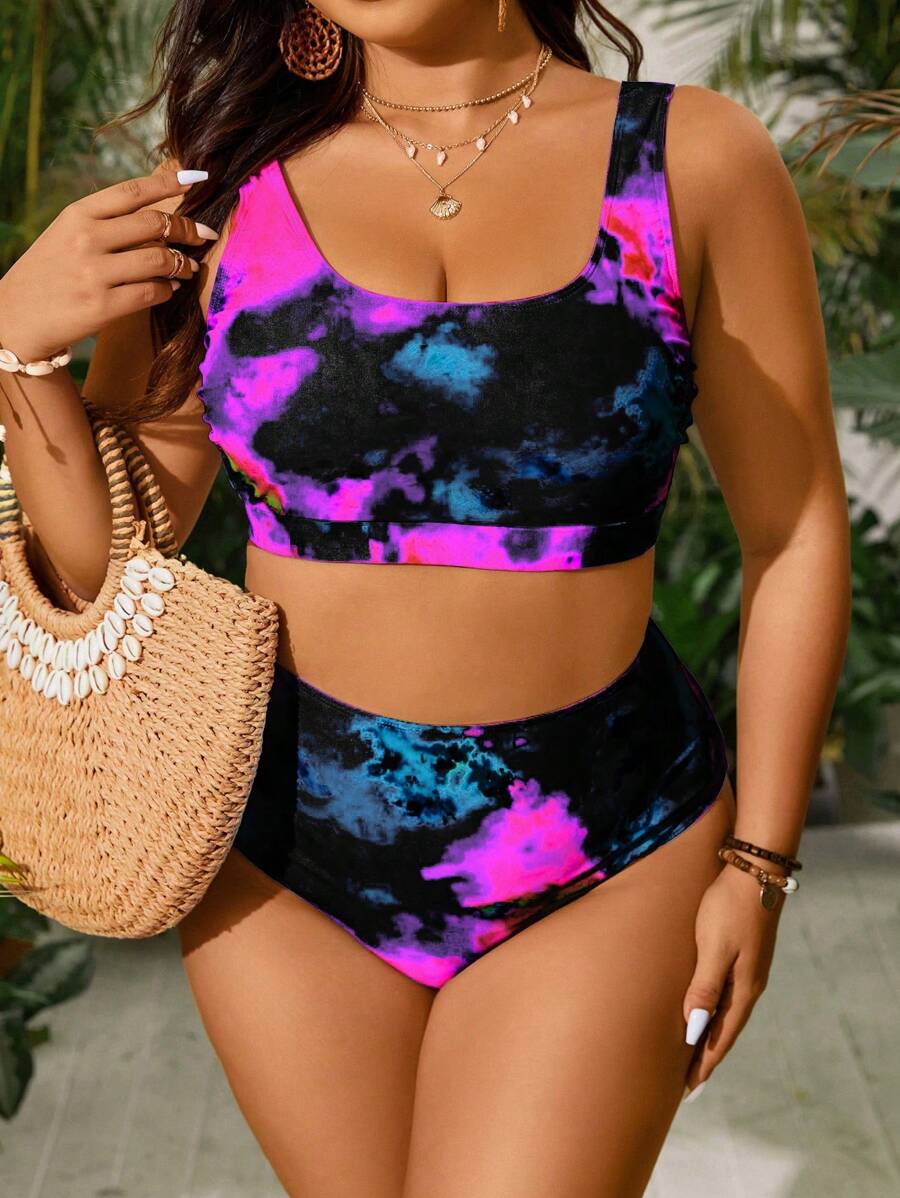 Biquini Feminino com Estampa Aleatória