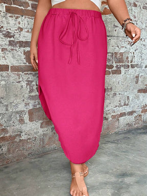 Saia Feminino com bainha curvada - Arienne