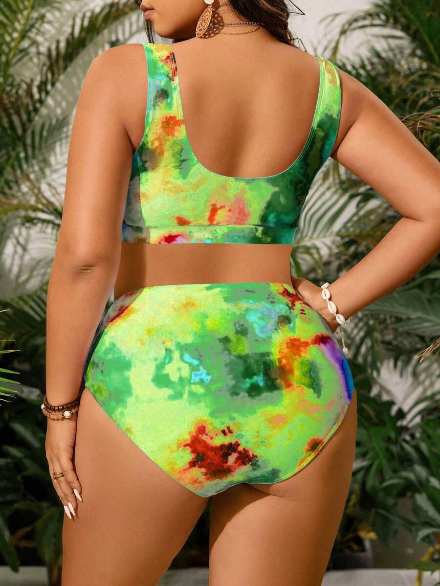 Biquini Feminino com Estampa Aleatória