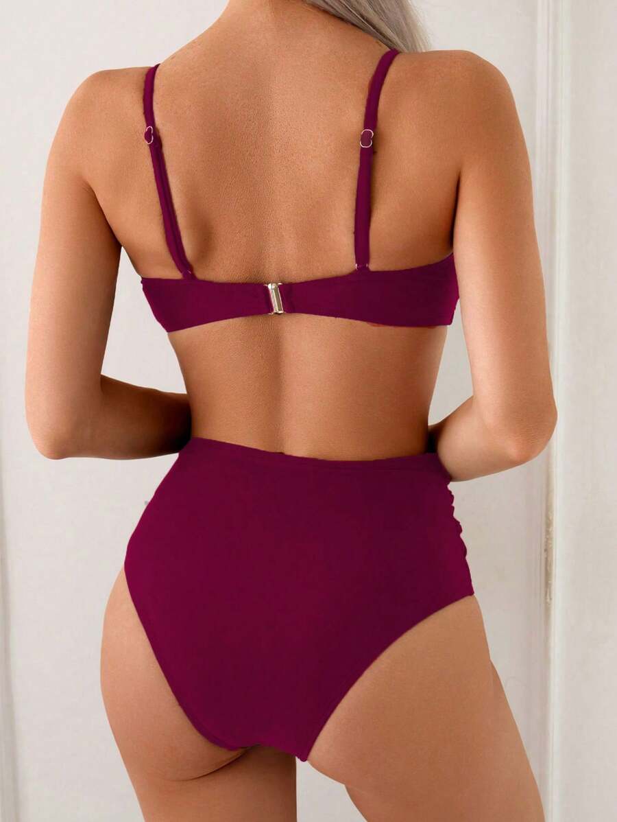 Biquíni Luxo Concha Dourada