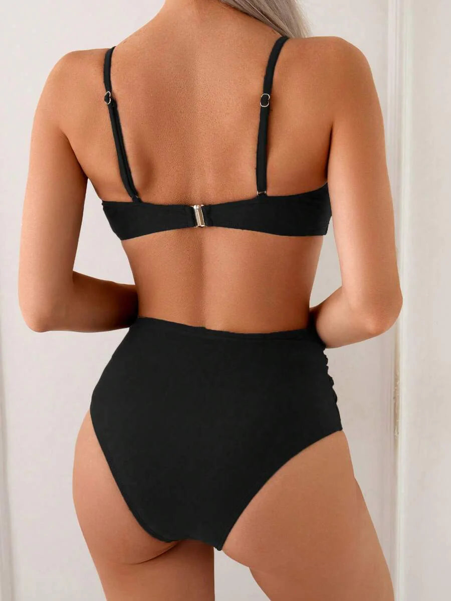 Biquíni Luxo Concha Dourada