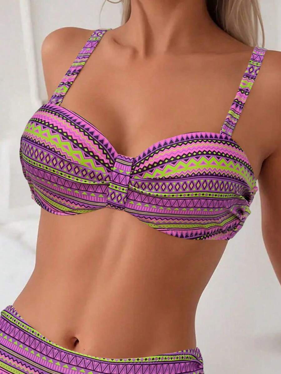 Biquíni Tribal Cintura Alta