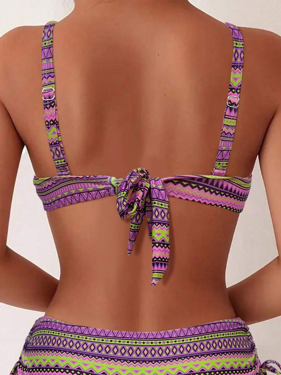 Biquíni Tribal Cintura Alta