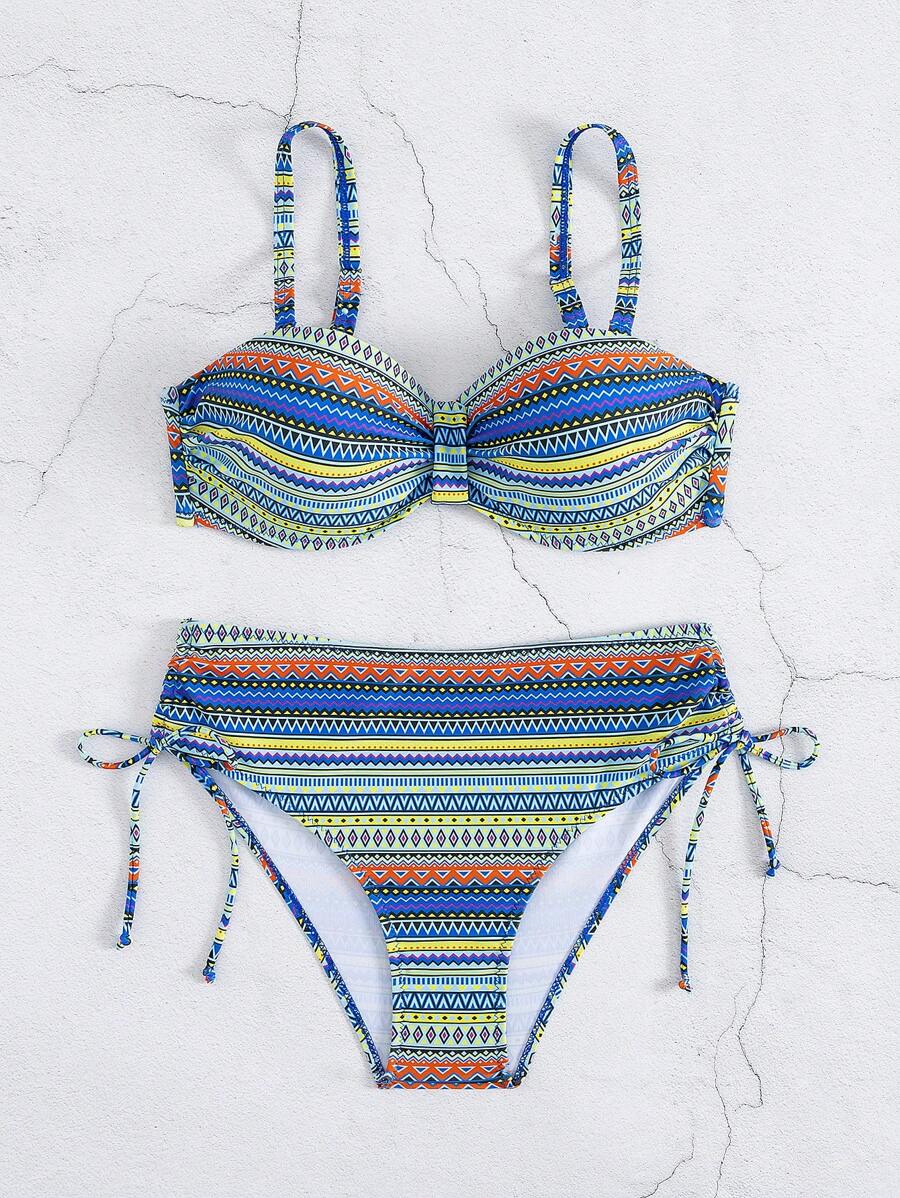 Biquíni Tribal Cintura Alta