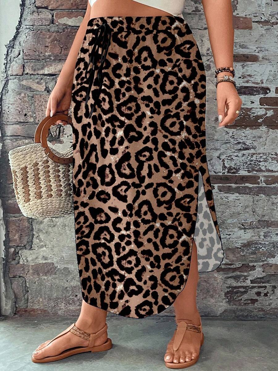 Saia Feminino com bainha curvada - Arienne