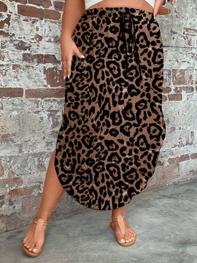 Saia Feminino com bainha curvada - Arienne