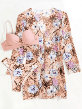 Biquíni Tropicalia - Conjunto 3 Peças