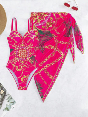 Conjunto Maiô com Saída Glamm